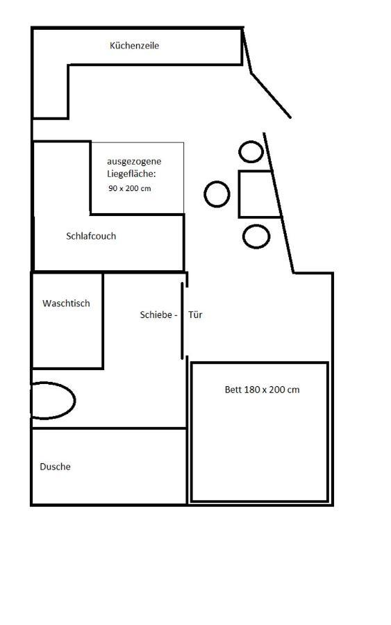 Ferienwohnung Glueckskinder Apartment Rosa Rust Exterior foto